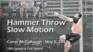 Hammer Throw Slow Motion - Conor McCullough