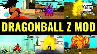 How to install Dragon Ball Z Mod in GTA SA | Goku mod gta sa | Dragon ball z mod gta sa install