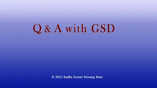 Q & A with GSD 092 Eng/Hin/Punj