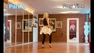 Pony Time, line dance teach