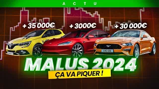 On fait le point sur le MALUS 2024 et CA va PIQUER ! + le reste de l'actu auto