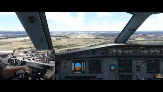 MSFS | Approach and Landing ✈️ | Madrid Barajas Airport, Spain - FlyByWire A32NX |