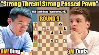 FIDE Candidates Tournament 2022 | Ding Liren VS Jan-Krzysztof Duda | Round 9