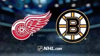 Bruins score five in win over Red Wings