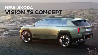 Skoda Vision 7S – The New Design of Skoda Cars – Interior and Exterior Details