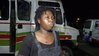 Géraldine Assi, l'étudiante apprentie gbaka