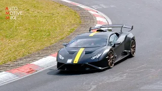 LAMBORGHINI HURACAN STO TESTING ON THE NÜRBURGRING!