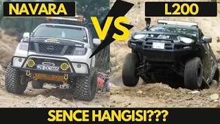 Navara vs L200 : Bitmeyen Çekişme OFF ROAD @TURKEY //