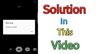 How to fix Camera failed problem in Hindi | Camera failed in Samsung | #Short #Shorts #Youtubeshorts