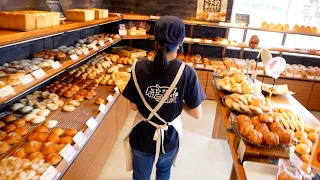 Amazing Japanese female bakers who work hard! 150 types of cheap and delicious bread