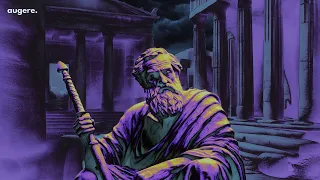 You're Greek philosopher reflecting in heavy rain | 1 hour stoic dark ambience