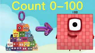 DIY building and Making numberblocks 0-100 club from MathLink Cubes