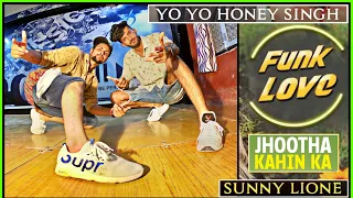 Funk Love - Jhootha Kahin Ka |Dance Choreography|Yo Yo Honey Singh |TEAM AD CHOREOGRAPHY