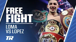 Teofimo Becomes the Lightweight King | Teofimo Lopez vs Vasiliy Lomachenko |  FREE FIGHT