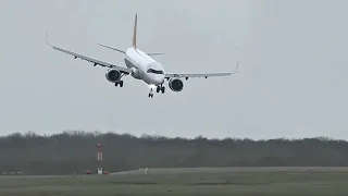 Plane Hits Dramatic Windshear