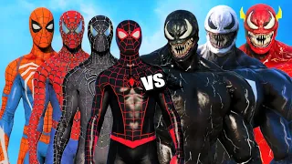 TEAM VENOM vs TEAM ULTIMATE SPIDER-MAN  | Epic battle vol.4