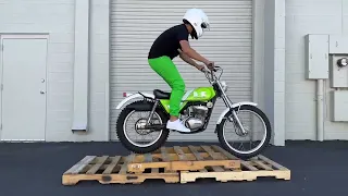 1976 Kawasaki KT250 Trials