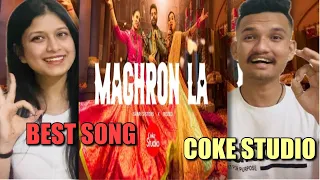 Indian Sibling Reaction On Maghron La | Coke Studio Pakistan | Season 15 I Sabri Sisters x Rozeo