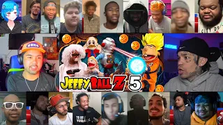 SML Movie: Jeffy Ball Z Episode 5 Reaction Mashup