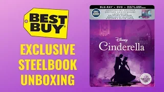 Cinderella Anniversary Edition Best Buy Exclusive SteelBook Unboxing