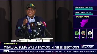 2024 Elections | Zuma was a factor in these elections - Mbalula