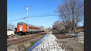 Abandoned railroad siding being restored to service - Melville, RI