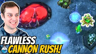 Surprise! You're getting Cannon Rushed! | Cannon Rush in Grandmaster #51 StarCraft 2