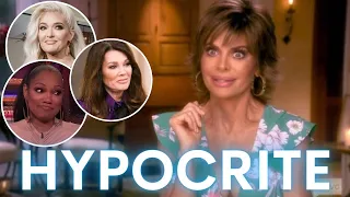 Lisa Rinna Says Lisa Vanderpump Doesn't Have the "B*LLS" to Return to RHOBH + Defends Erika AGAIN?!