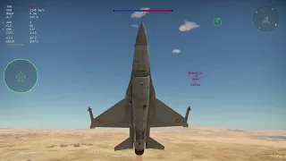 War Thunder First Dev Server Dogfight F16A vs J7E