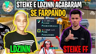 LDZINN VS STEIKE FF - TERMINOU EM TRETA ESSE X1 E OS DOIS SE FARPARAM MUITO NO X1 DO TREMBALA!