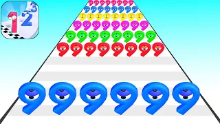 Satisfying Mobile Game All Levels Gaming Number Masters Top Free Gameplay iOS,Android Walkthrough