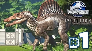 HERE WE GO!!! - Jurassic World Evolution - HARD CHALLENGE MODE | Ep1 HD