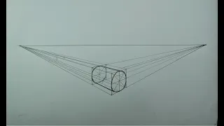 How To Draw a Cylinder in Perspective