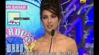 Priyanka Chopra Acceptance Speech at Max Stardust Awards 2009