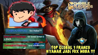 INILAH REAKSI PUBLIK , PRANK NYAMAR JADI FOX MOBA DI RANKED !!! - Mobile Legends Bang Bang