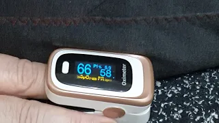 Oximeter reading during Wim Hof Breathing Technique