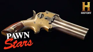 Pawn Stars: "Cute" Civil War Pistol is More Than Meets the Eye (Season 21)