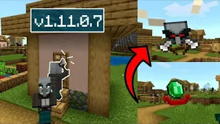 Вышел новый minecraft pe1.11.0.7 ."скачать''