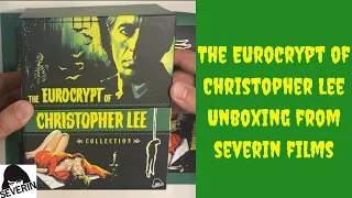 THE EUROCRYPT OF CHRISTOPHER LEE BLU-RAY BOX SET UNBOXING (SEVERIN FILMS)