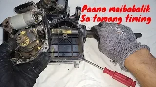 TOYOTA Land Cruiser 2009/2011 Model 4x4 Motor Actuator and Gear Retiming  (TAGALOG)