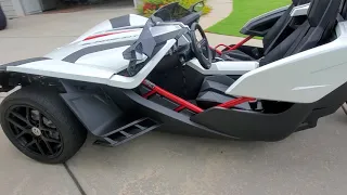 Slingshot SL with 1320 Full Exhaust and header upgrades limited Edition Pearl white (1)