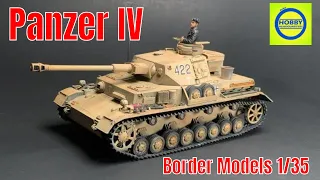 Building the Border models 1/35 Panzer IV  AUSF F2/G [plus new product unboxing].