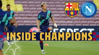 INSIDE CHAMPIONS | Exclusive footage from Barça 3-1 Napoli