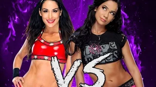 WWE 2K15 (PS4): Brie Bella Vs AJ Lee