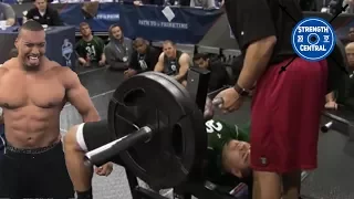 Larry Wheels Breaks NFL Combine Bench Record!