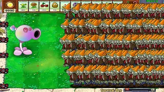 1 Hypno Pea vs 999 Conehead Zombie vs Gargantuar - Plants vs Zombies Hack