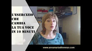 L'esercizio che cambia la tua voce in 10 minuti