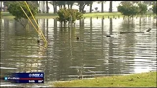 Flooding problems at Grapevine Lake