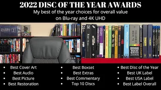 2022 Discs of the Year Awards Blu-ray and 4K UHD
