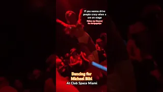 Dancing for Michael Bibi at Club Space Miami #gogochannel #gogo #gogodancer #clubspace #clubspace